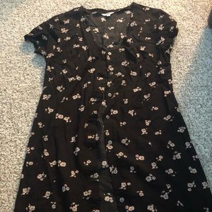 Vans Floral Button Dress